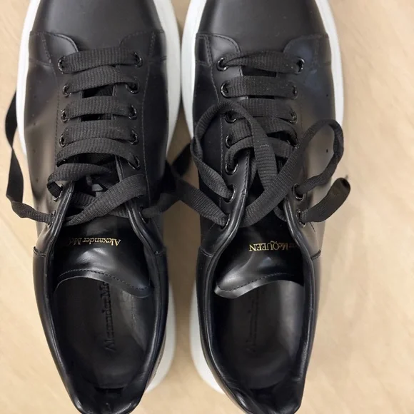 Alexander McQueen Black and White Sneakers